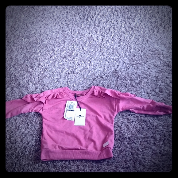 Girls Pink Long sleeve top 2T - Picture 1 of 2